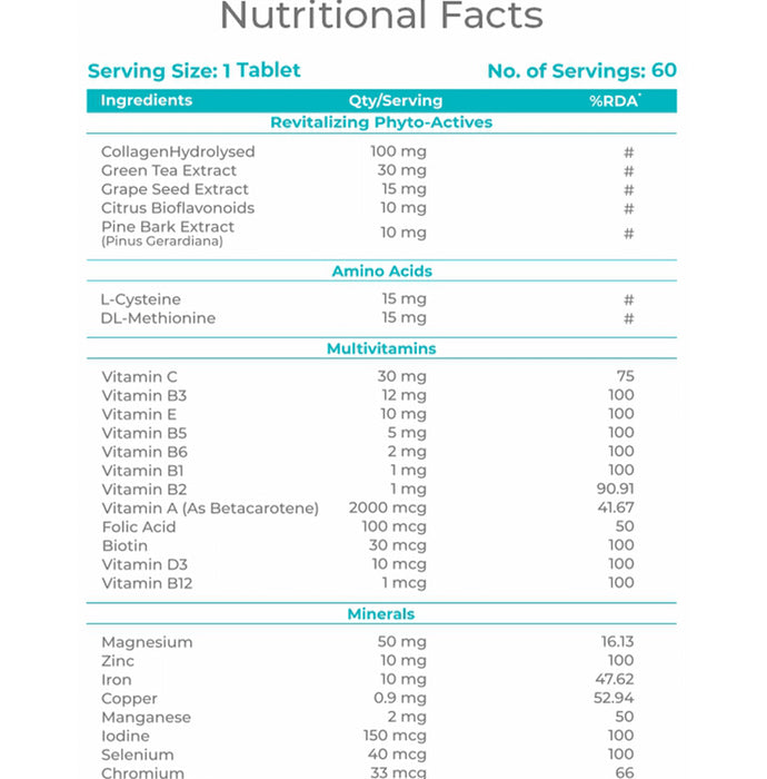 Hohner Hair, Skin & Nails Tablet