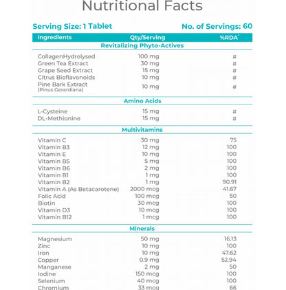 Hohner Hair, Skin & Nails Tablet