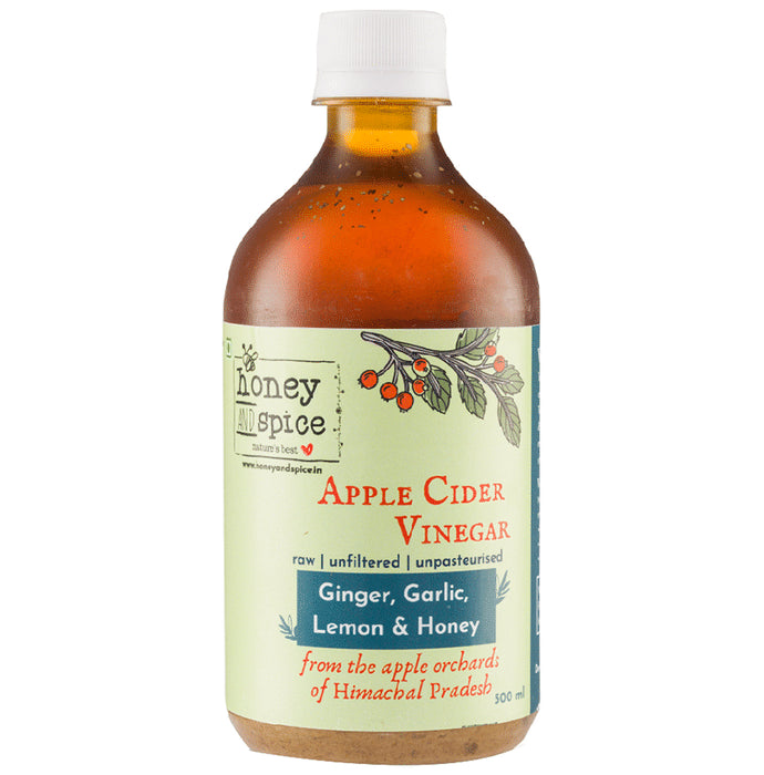 Honey and Spice Apple Cider Vinegar Ginger Garlic Lemon and Honey - Classic Derma