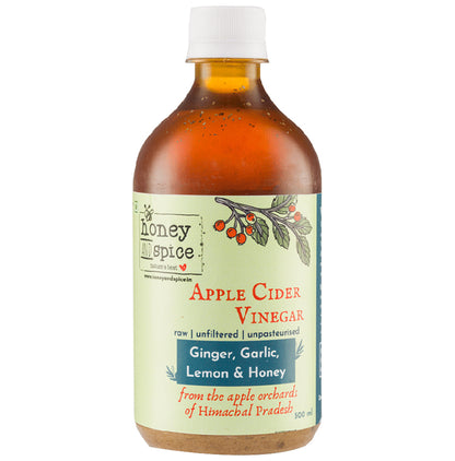 Honey and Spice Apple Cider Vinegar Ginger Garlic Lemon and Honey - Classic Derma