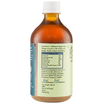 Honey and Spice Apple Cider Vinegar Ginger Garlic Lemon and Honey