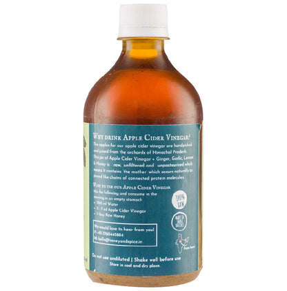 Honey and Spice Apple Cider Vinegar Ginger Garlic Lemon and Honey