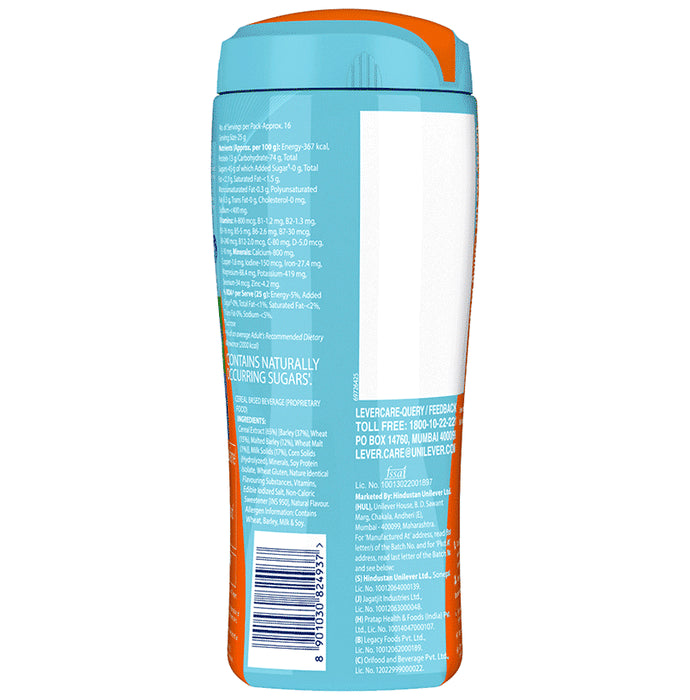 Horlicks Lite with Antioxidant Nutrients, Protein & No Added Sugar for Stamina, Bones, Immunity & Growth Powder Regular Malt