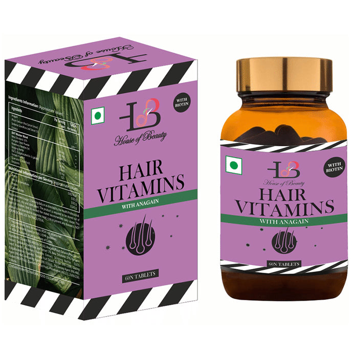 House of Beauty Hair Vitamins with Anagain Tablet - Classic Derma