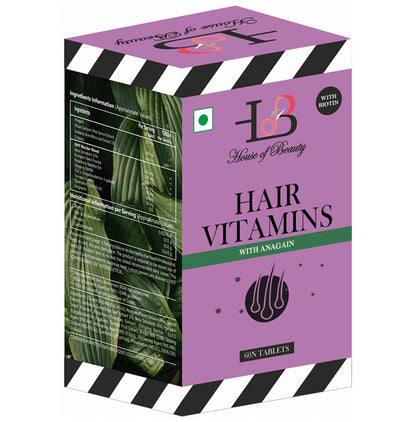 House of Beauty Hair Vitamins with Anagain Tablet
