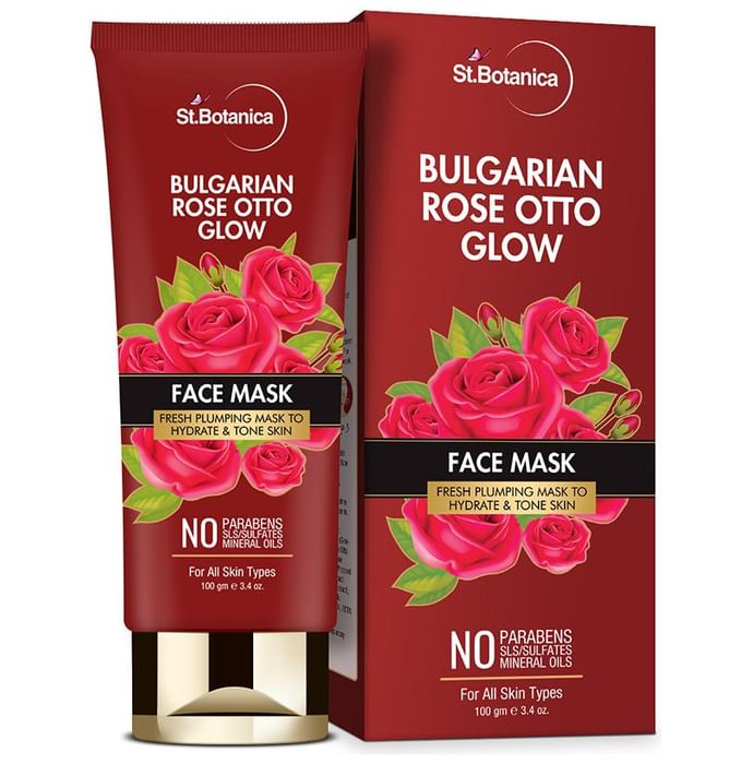St.Botanica Bulgarian Rose Otto Glow Face Mask - Classic Derma