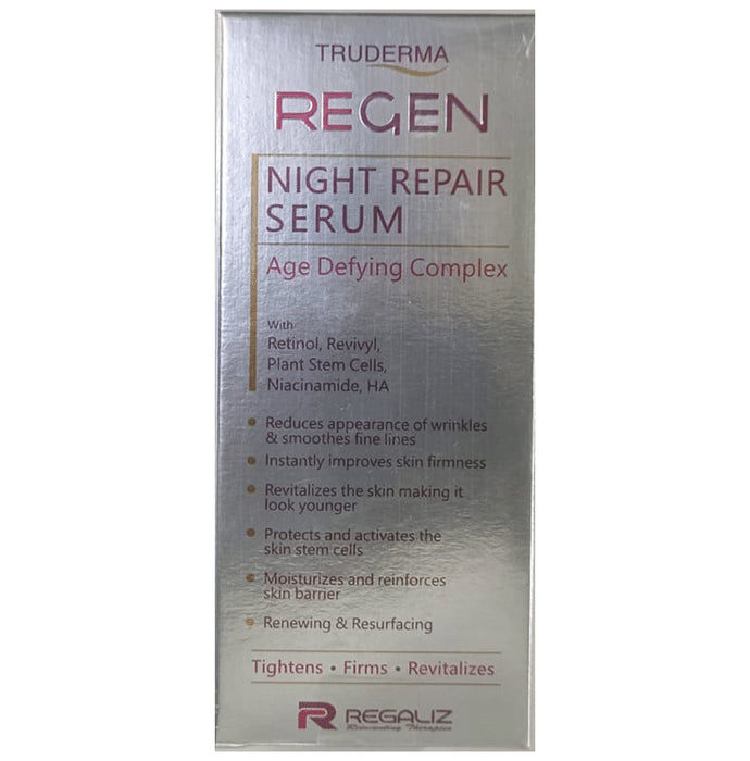 Regaliz Truederma Regen Night Repair Serum - Classic Derma