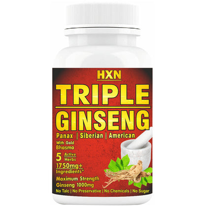 HXN Triple Ginseng Tablet - Classic Derma