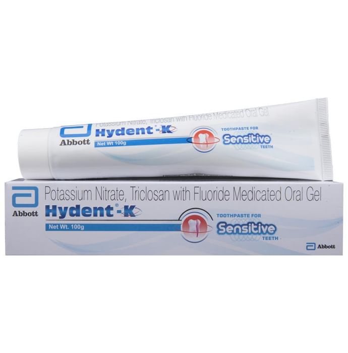 Hydent-K Medicated Oral Gel with Fluoride | Toothpaste for Sensitive Teeth - Classic Derma