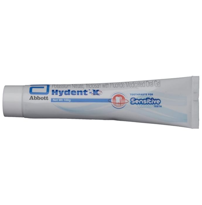 Hydent K Medicated Oral Gel with Fluoride | Toothpaste for Sensitive Teeth