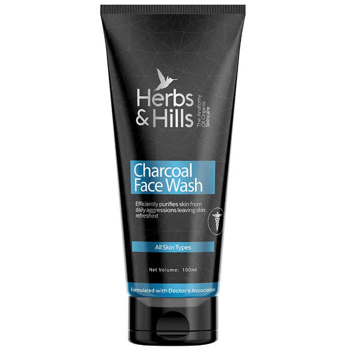 Herbs & Hills Charcoal Face Wash - Classic Derma