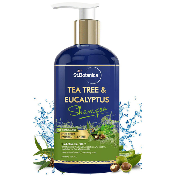 St.Botanica Eucalyptus & Tea-Tree Invigorating Shampoo - Classic Derma