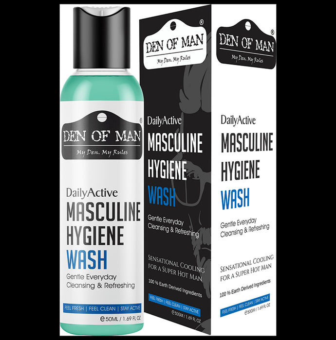 Den of Man DailyActive Masculine Hygiene Wash - Classic Derma
