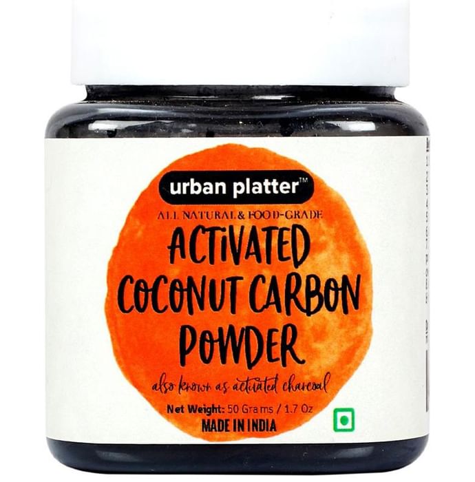 Urban Platter Activated Coconut Carbon Powder - Classic Derma