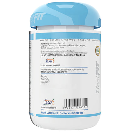 iFeelFIT 100%Natural Vitamin B-Complex Made from Quinoa Sprouts 500mg Veg Capsule