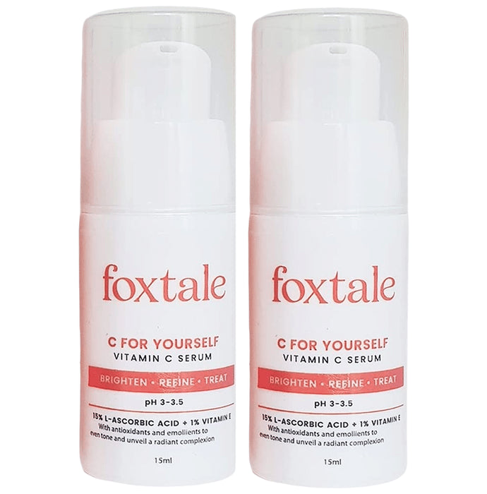 Foxtale C for Yourself Vitamin C Serum (15ml Each) - Classic Derma