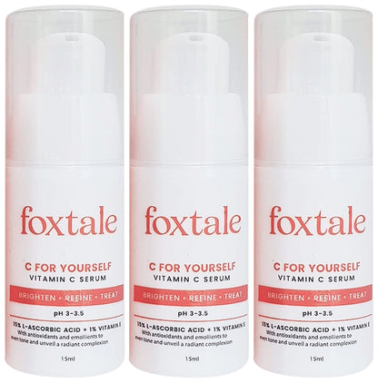 Foxtale C for Yourself Vitamin C Serum (15ml Each) - Classic Derma