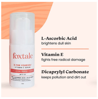 Foxtale C for Yourself Vitamin C Serum (15ml Each)