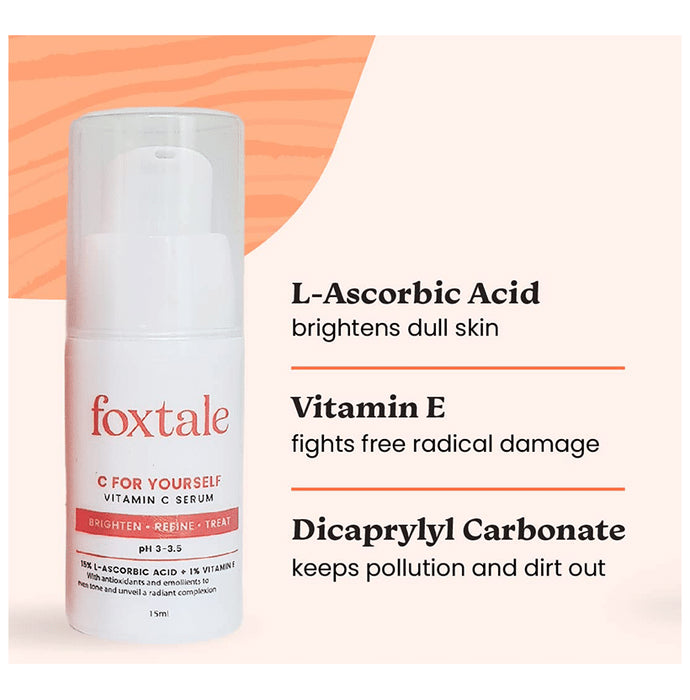 Foxtale C for Yourself Vitamin C Serum (15ml Each)