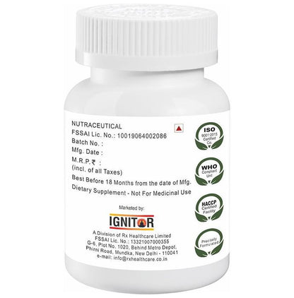 Ignitor Green Coffee Beans Hard Gelatin Capsule 750mg Capsule