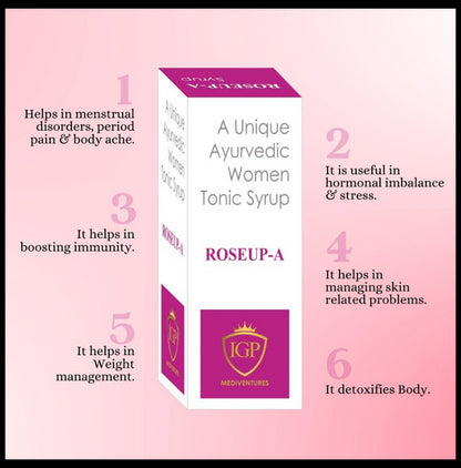 IGP Mediventures Roseup-A Tonic Syrup