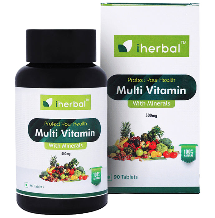 Iherbal Multi Vitamin With Minerals Tablet - Classic Derma