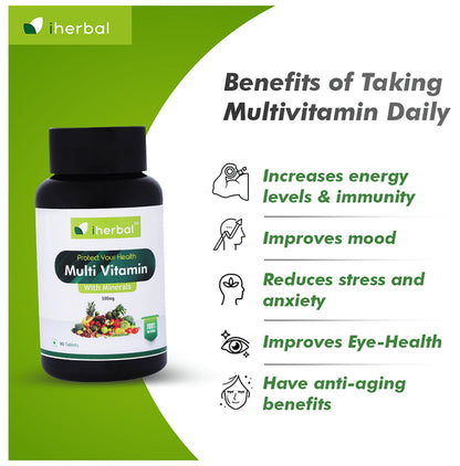 Iherbal Multi Vitamin With Minerals Tablet