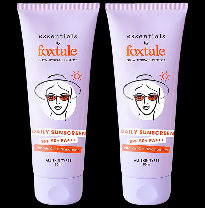 Foxtale Daily Sunscreen SPF 50+ - Classic Derma