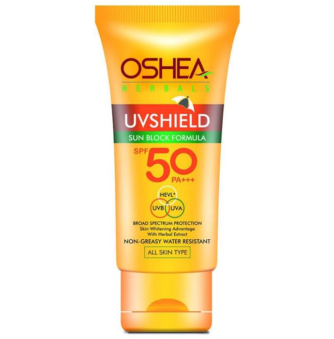 Oshea Herbals UVShield Sun Block Formula SPF 50 - Classic Derma
