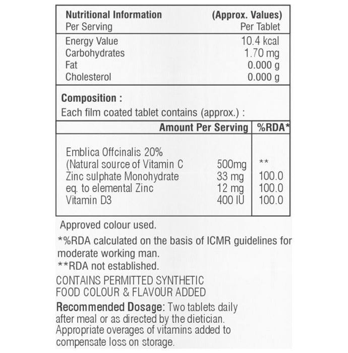 Immu-C Chewable Tablet