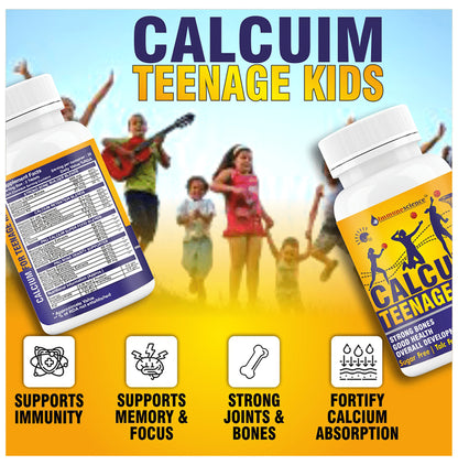 Immunescience Calcuim Teenage Kids Tablet (60 Each)
