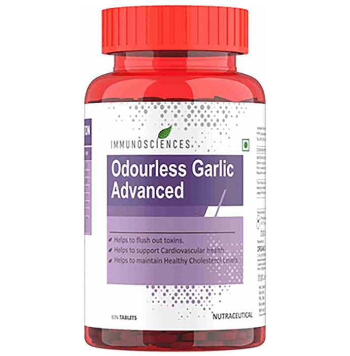 Immunosciences Odourless Garlic Advanced Tablet - Classic Derma