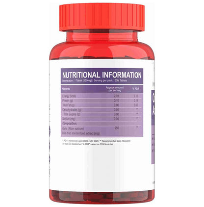 Immunosciences Odourless Garlic Advanced Tablet