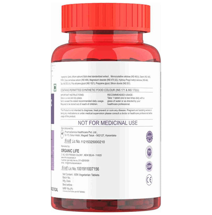 Immunosciences Odourless Garlic Advanced Tablet