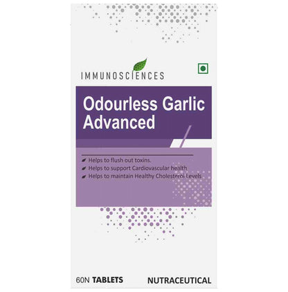 Immunosciences Odourless Garlic Advanced Tablet