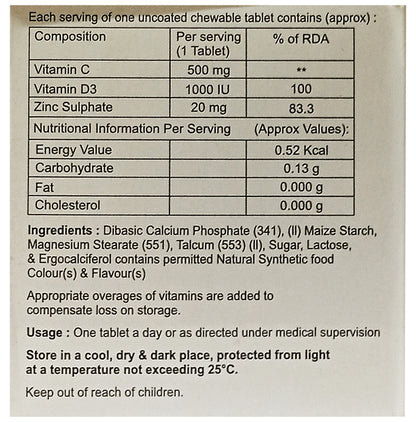 Imnoshield Chewable Tablet