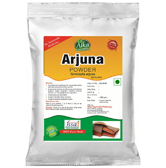 Alka Ayurvedic Pharmacy Arjuna Powder - Classic Derma