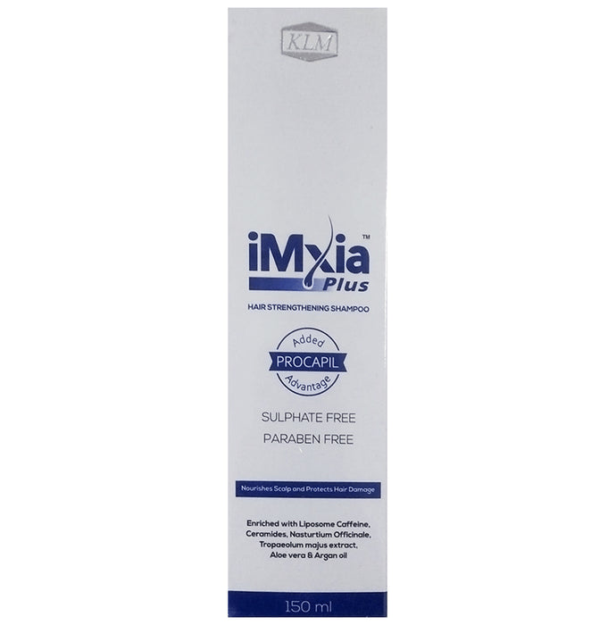 Imxia Plus Hair Strengthening Shampoo | Nourishes Scalp & Protects from Hair Damage | Sulphate & Paraben-Free - Classic Derma