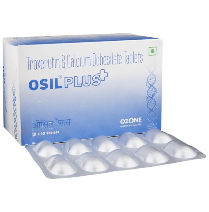 Osil Plus Tablet with Troxerutin and Calcium Dobesilate - Classic Derma