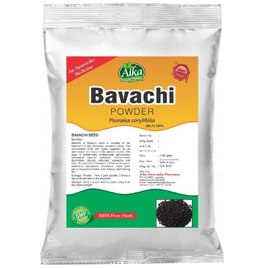 Alka Ayurvedic Pharmacy Bavachi Powder - Classic Derma