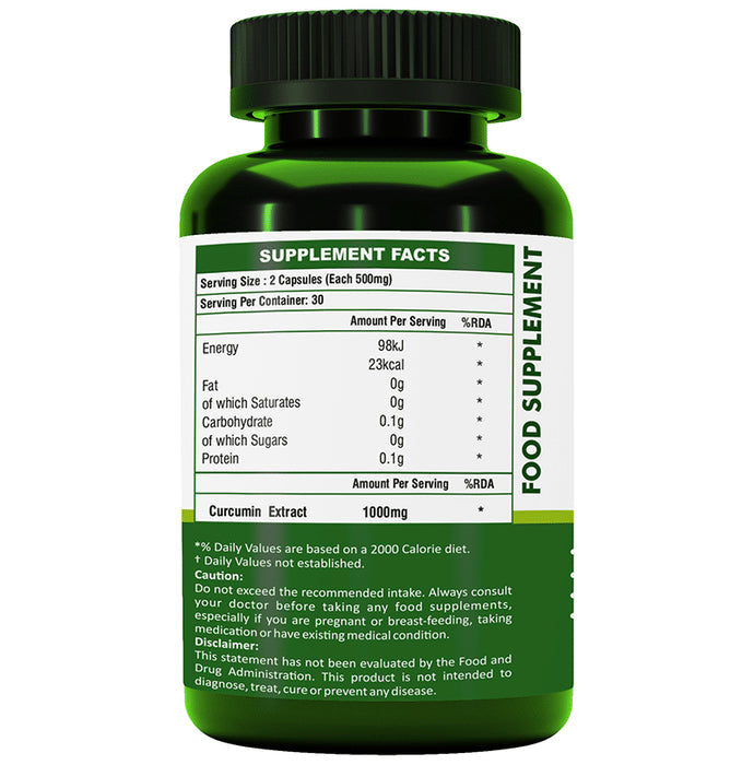 Alka Ayurvedic Pharmacy Curcumin Veg Capsule