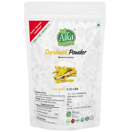 Alka Ayurvedic Pharmacy Daruhaldi Powder - Classic Derma