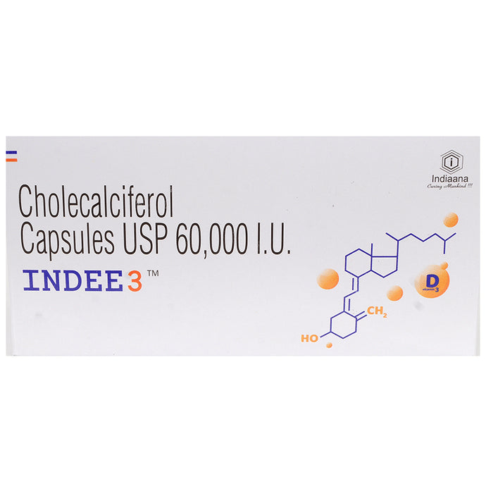 Indee 3 Softgel Capsule - Classic Derma