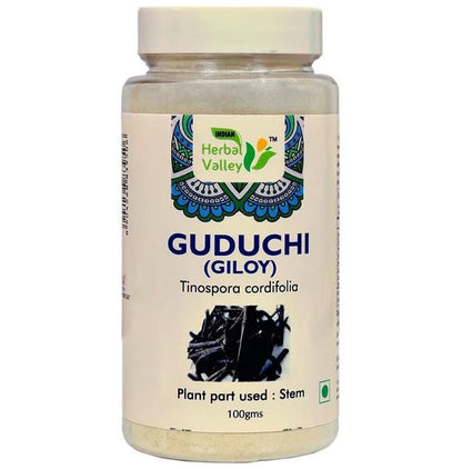 Indian Herbal Valley Guduchi (Giloy) Tinospora Cordifolia Powder - Classic Derma