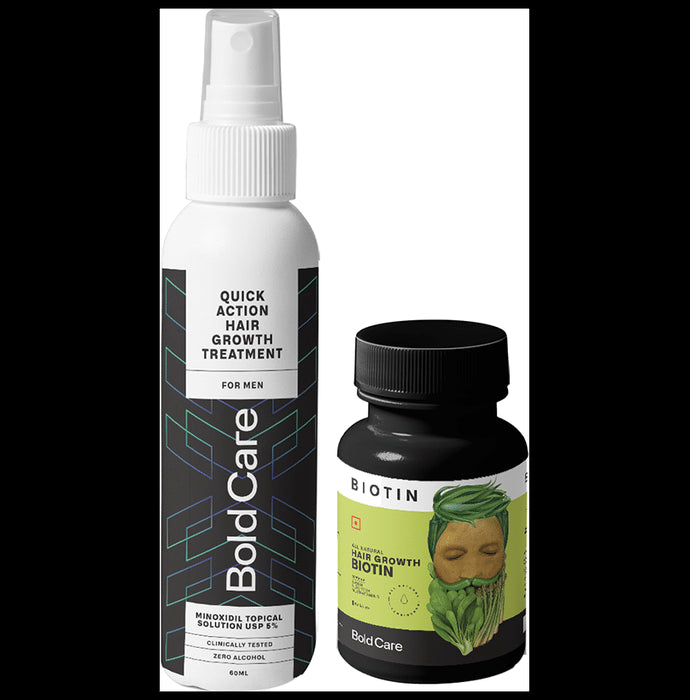 Bold Care Natural Hair Regrowth Pack - Classic Derma