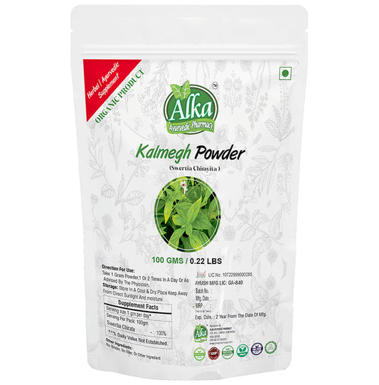Alka Ayurvedic Pharmacy Kalmegh Powder - Classic Derma