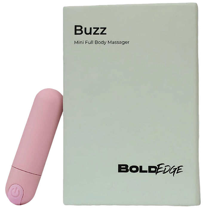 Bold Edge Buzz Mini Full Body Massager Pink - Classic Derma
