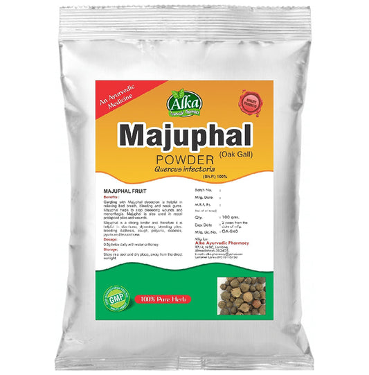 Alka Ayurvedic Pharmacy Majuphal Powder - Classic Derma