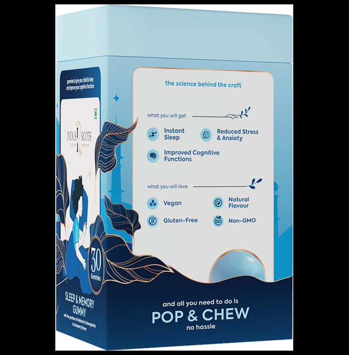 Indus Roots Sleep & Memory Gummy Strawberry