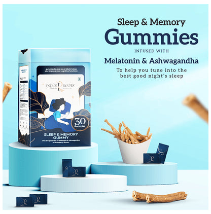 Indus Roots Sleep & Memory Gummy Strawberry